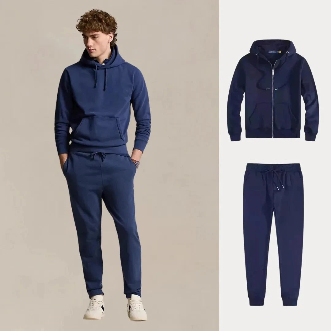 1 KAUFEN, 2 ERHALTEN – PREMIUM-FLEECE-SET URBAN COMFORT Luxvian MARINE S