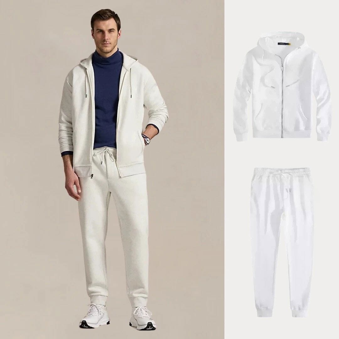 1 KAUFEN, 2 ERHALTEN – PREMIUM-FLEECE-SET URBAN COMFORT Luxvian WEISS S