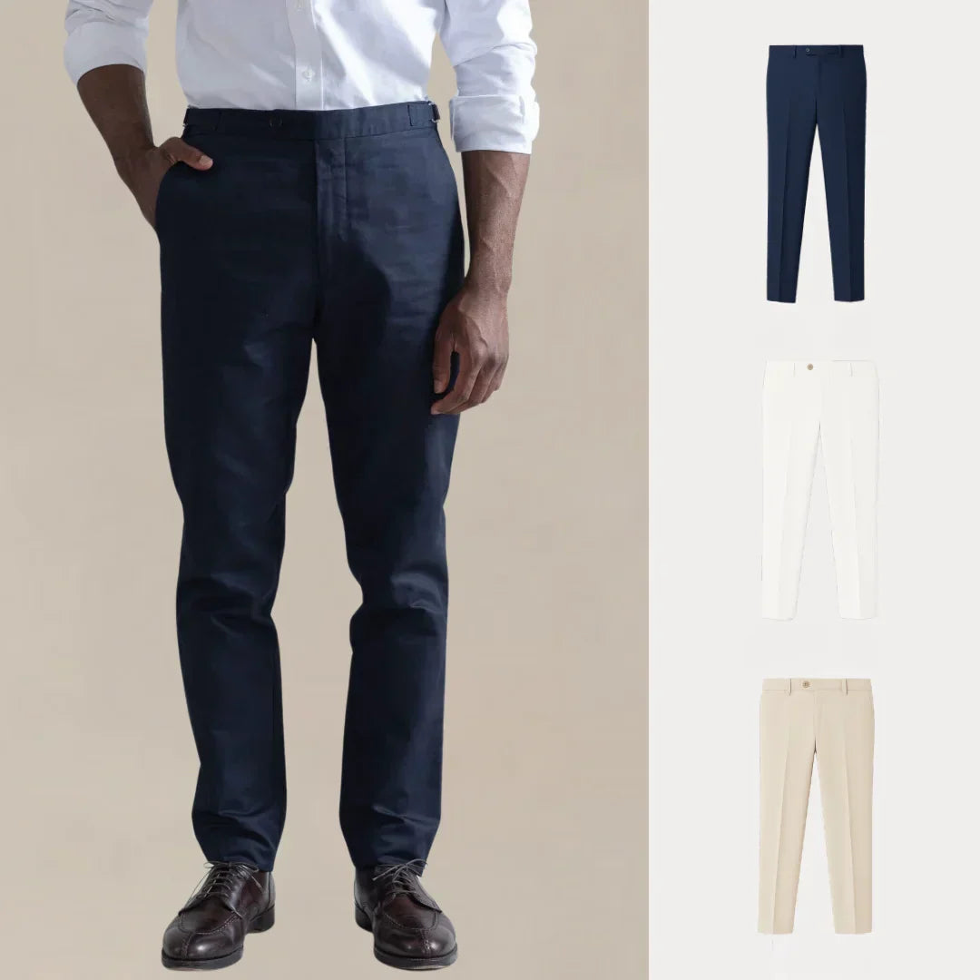 Kaufen Sie 1, erhalten Sie 3 – Comfort Line Chino-Hosen-Set