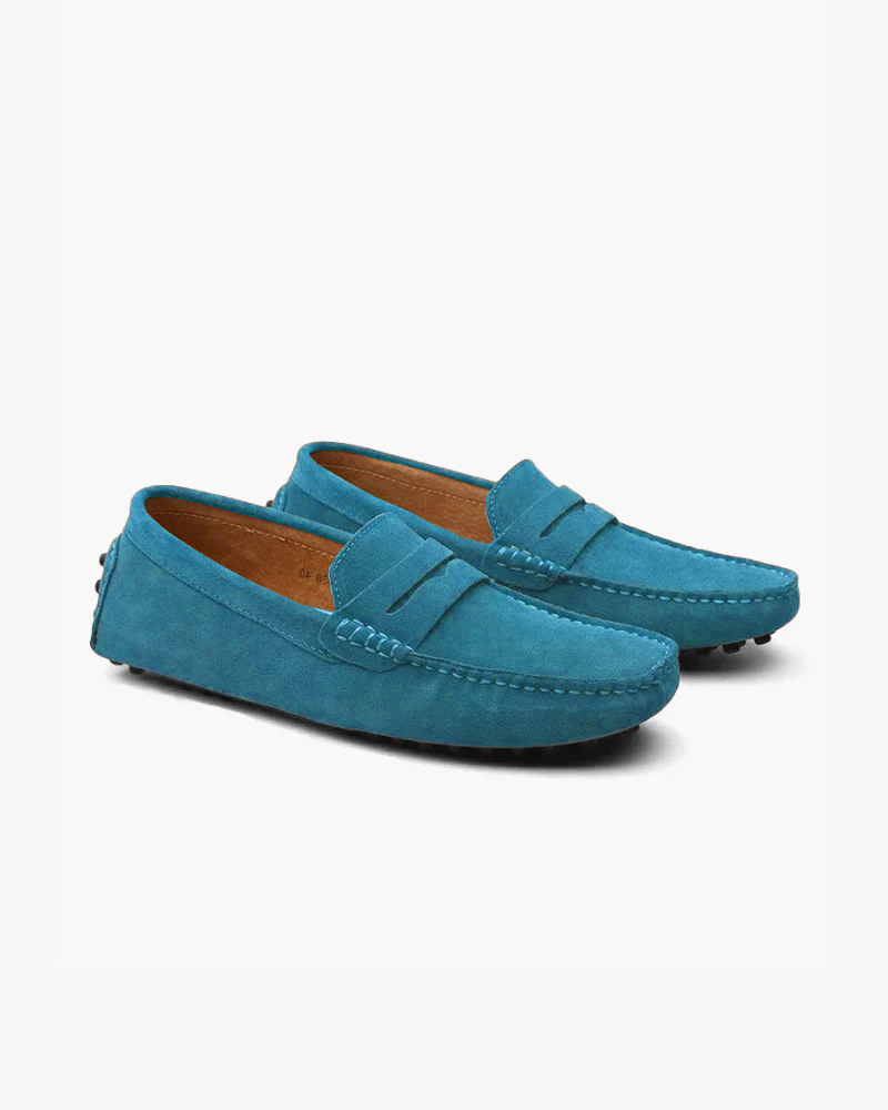 Wildleder Fahrer Slipper