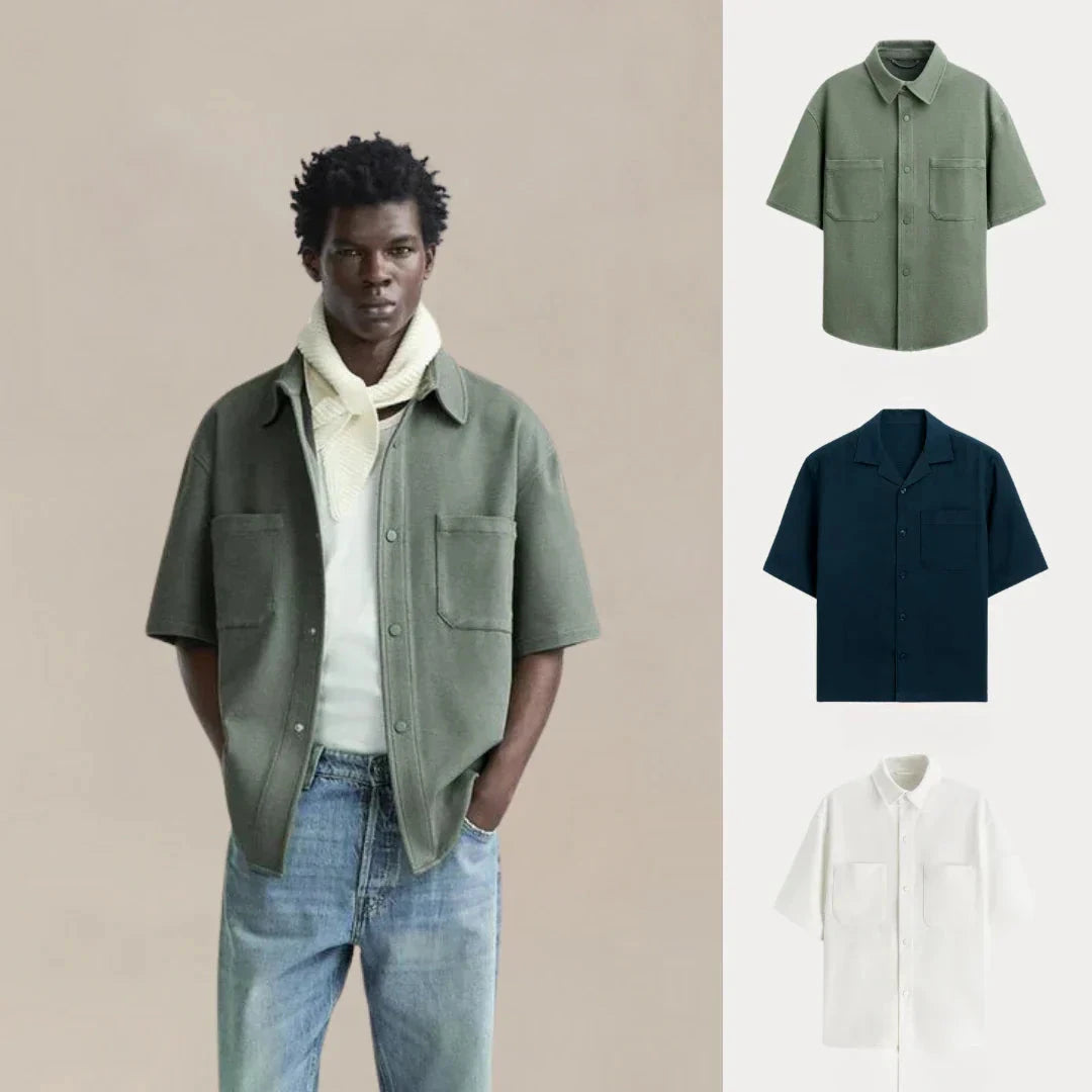 Kaufen Sie 1, erhalten Sie 3 – Core Comfort Unisex-T-Shirt-Set Luxvian GRÜN • MARINEBLAU • WEISS S