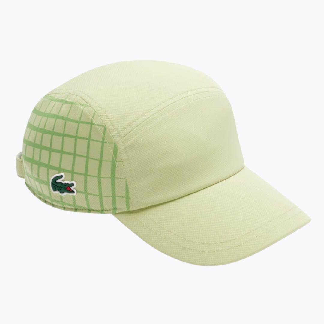 LC Graphic Print Tennis Cap Lacoste Luxvian Green