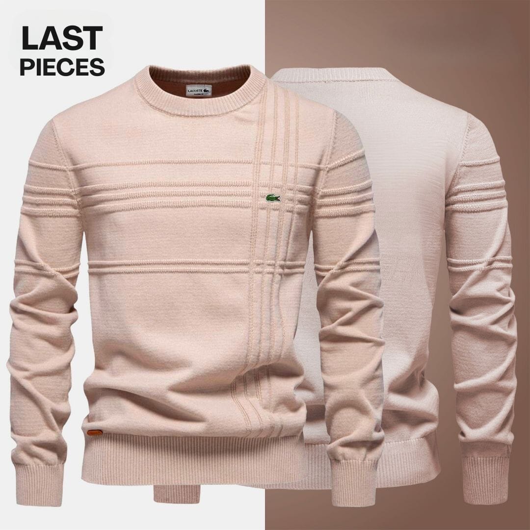 LC Men's Textured Sweater (Clearance) Lacoste Aurev