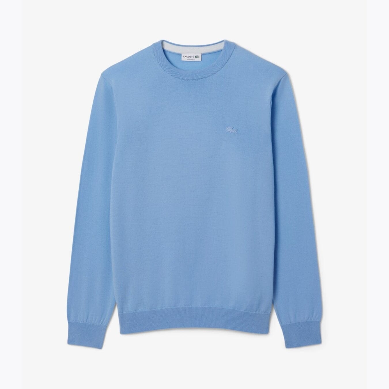 LC Merino Wool Crew Neck Sweater Lacoste Aurev Pale blue S
