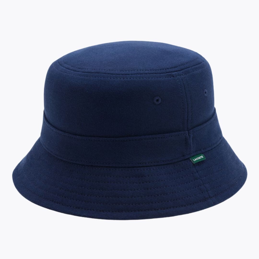 LC Piqué Bucket Hat Lacoste Luxvian Midnight blue