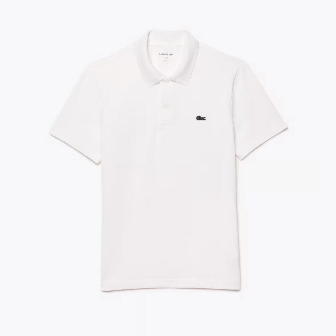 LC Regular Fit Cotton Blend Polo Shirt Lacoste Luxvian White S