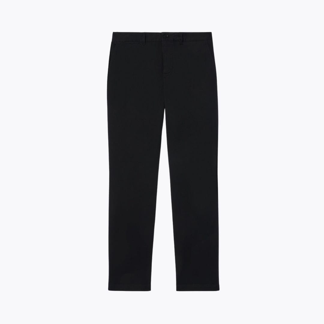 LC Slim Fit Stretch Cotton Chino Pants Lacoste Luxvian Black S