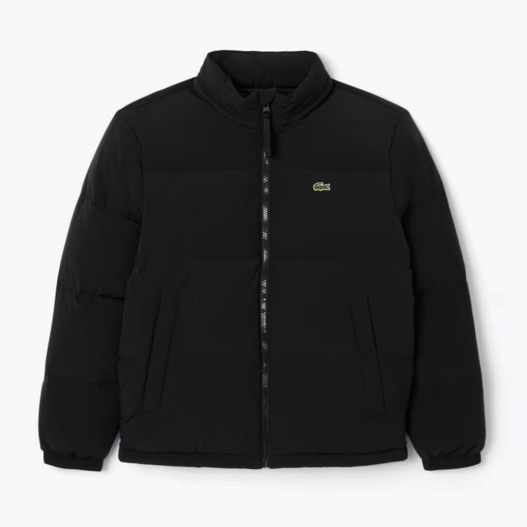 LC Water-Repellent Hooded Down Jacket Lacoste Luxvian Black S