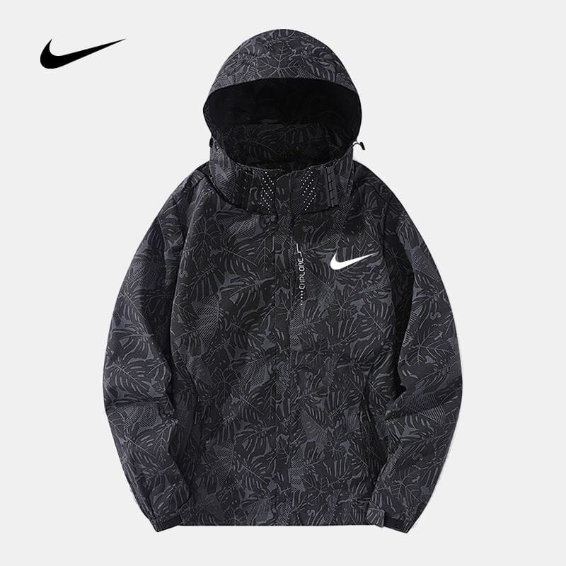 NK Men's Hooded Casual Jacket Nike Aurev Black S