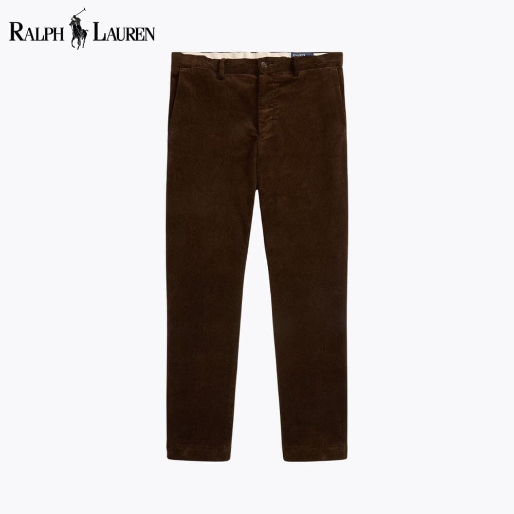 RL Andover Slim Fit Stretch Corduroy Pant Ralph Lauren Luxvian Cooper Brown 28