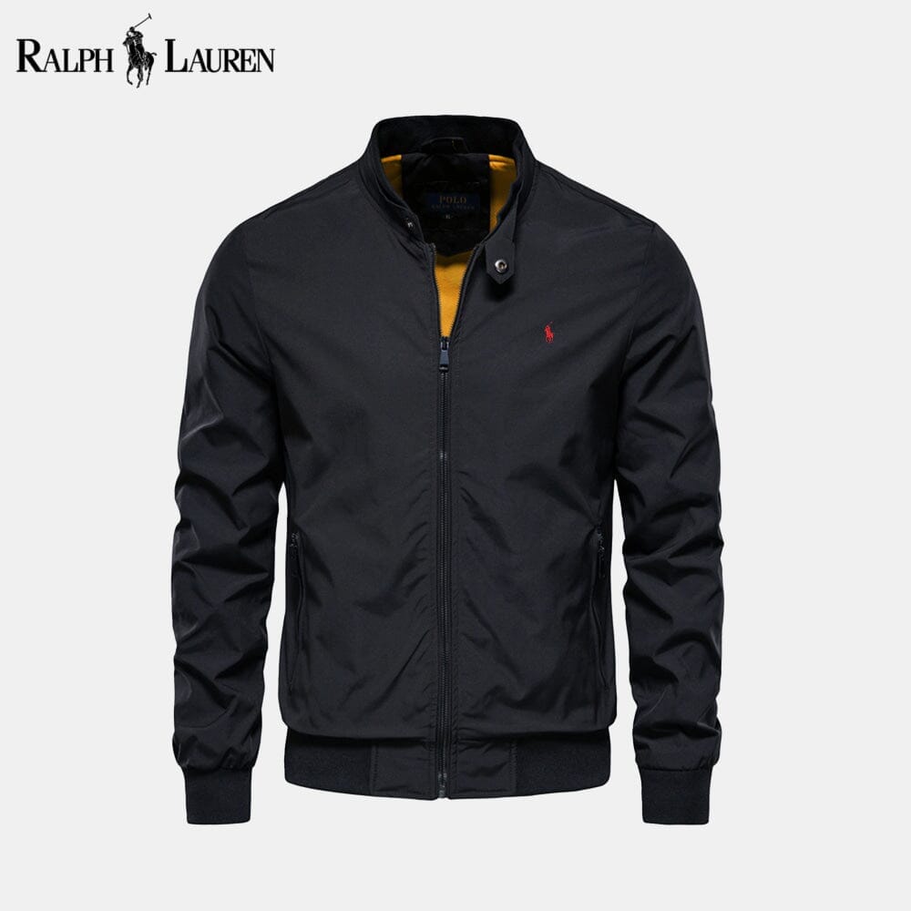 RL Bomber Classic Bomber Jacket Ralph Lauren Luxvian Black S