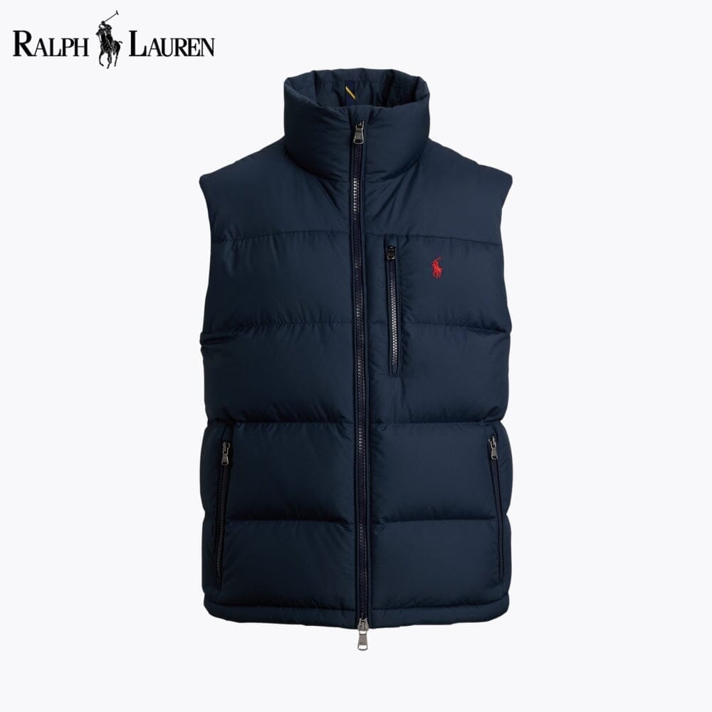 RL Gorham Down Gilet Ralph Lauren Luxvian Blue Navy S