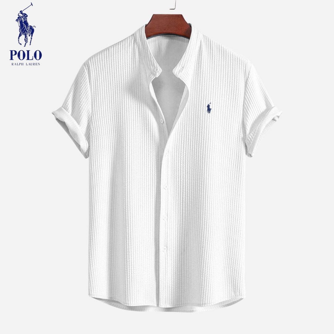 RL Men's Summer Shirt Ralph Lauren Luxvian White S