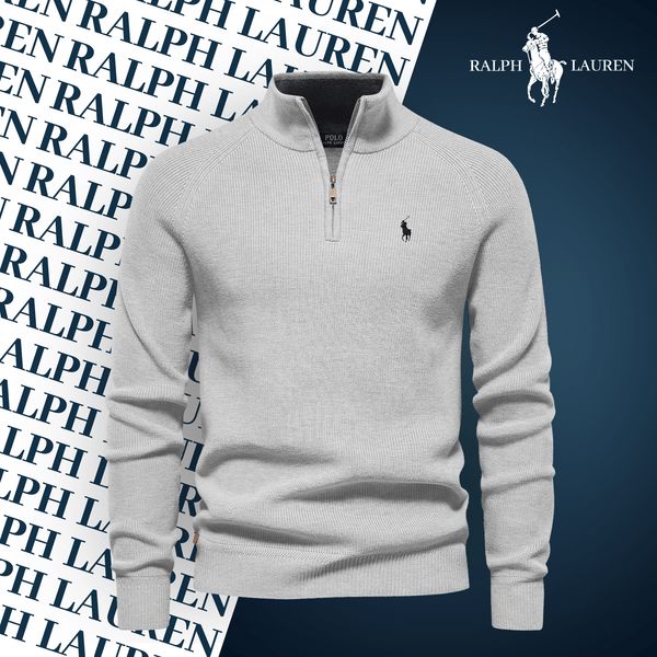 RL Pull Col Zippé (DÉSTOCKAGE) Ralph Lauren Luxvian