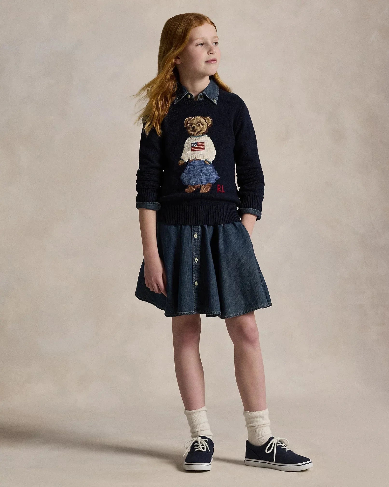 RL Sweater | Polo Bear Cotton Sweater Ralph Lauren Luxvian
