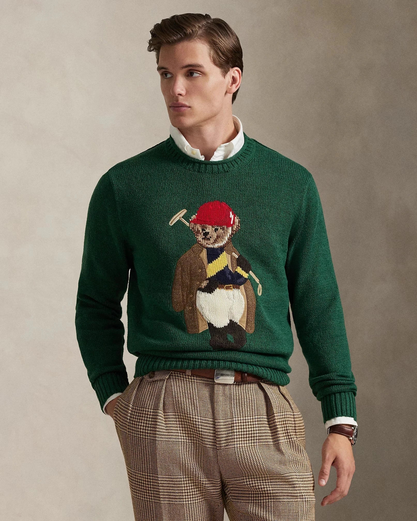 RL Sweater | Polo Bear Rollneck Sweater New Forest Ralph Lauren Luxvian