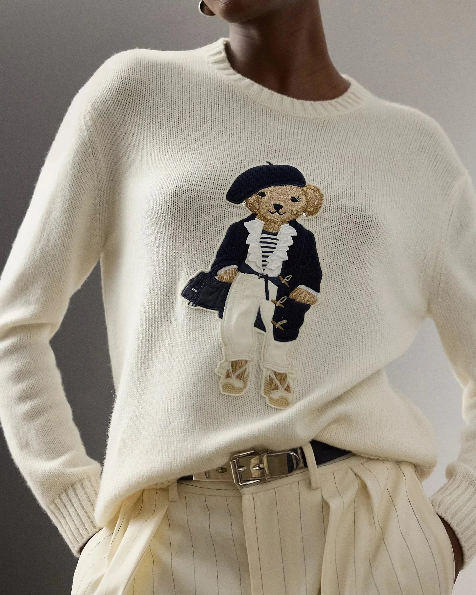 RL Sweater | Pre-Spring Polo Bear Cashmere Sweater Ralph Lauren Luxvian
