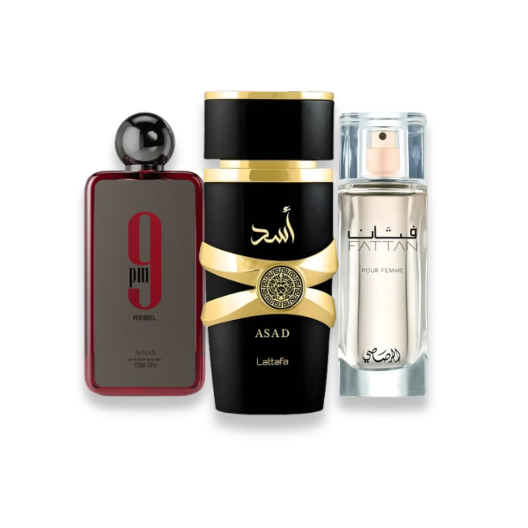 SET Power Masculino – 3x 100 ml Luxvian