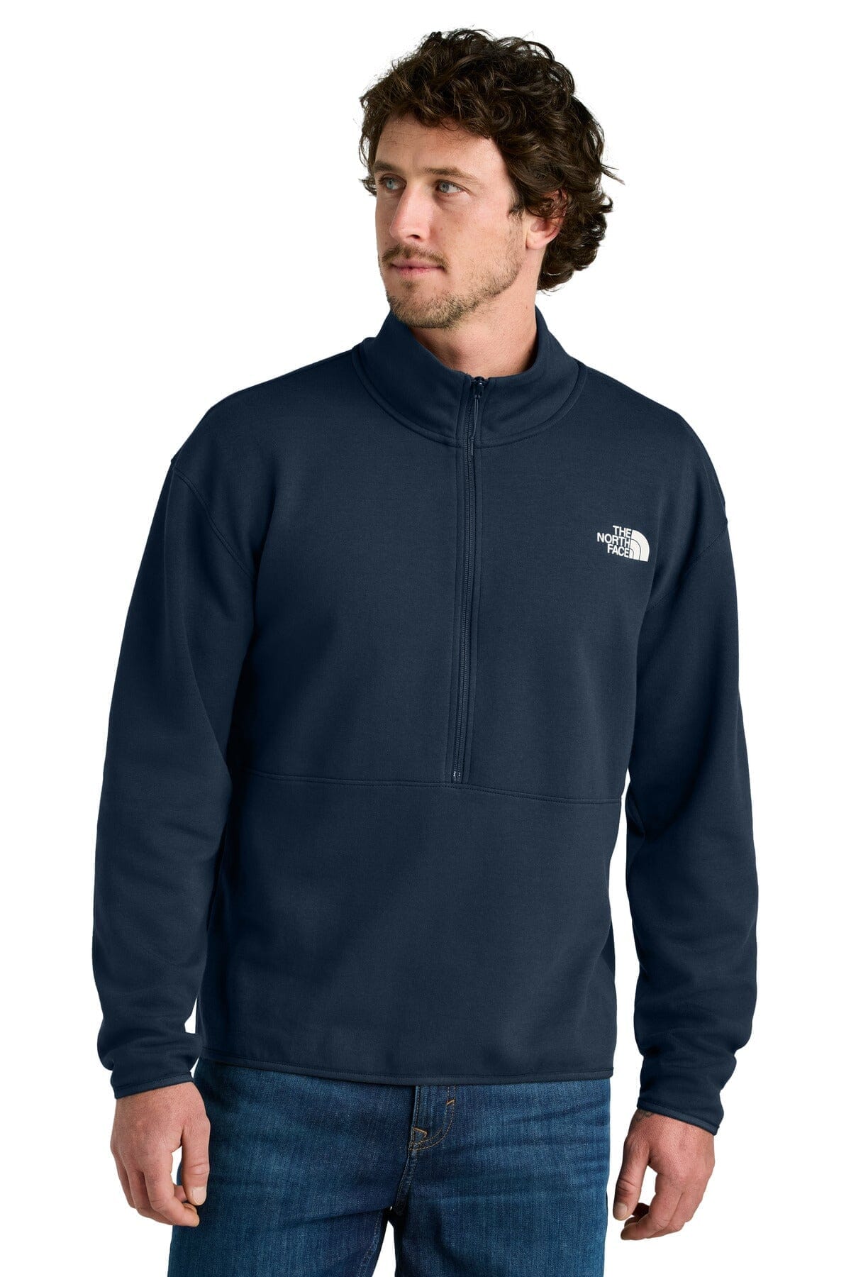 TNF Sleeve Logo Pullover Hoodie The North Face Luxvian Summit Navy S