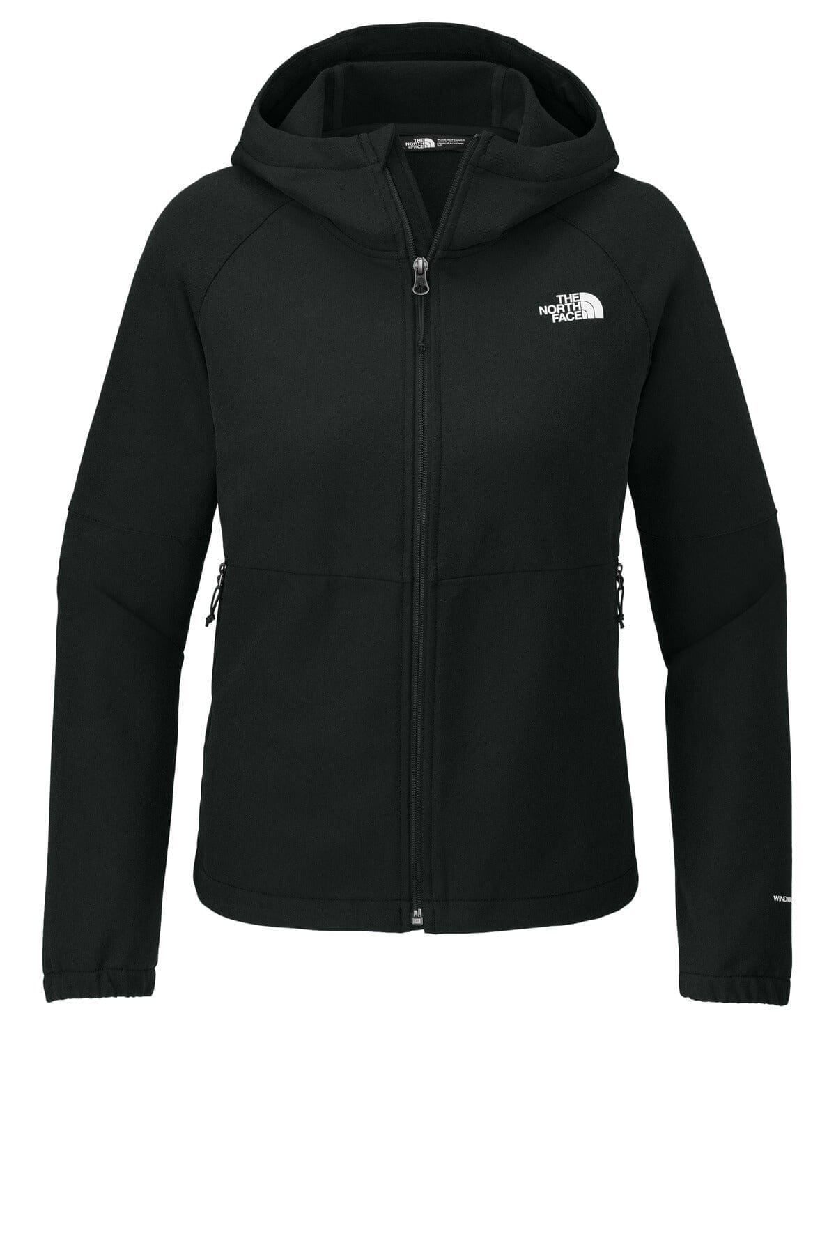 TNF Women's Barr Lake Hooded Soft Shell Jacket The North Face Luxvian TNF Black Heather S