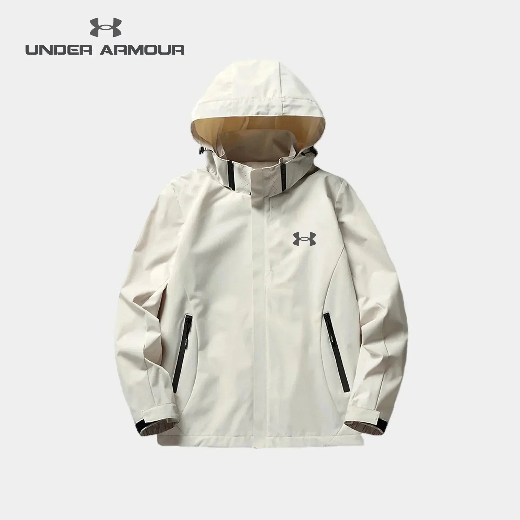Waterproof Sport Jacket (CLEARANCE) Under Armour Aurev White S