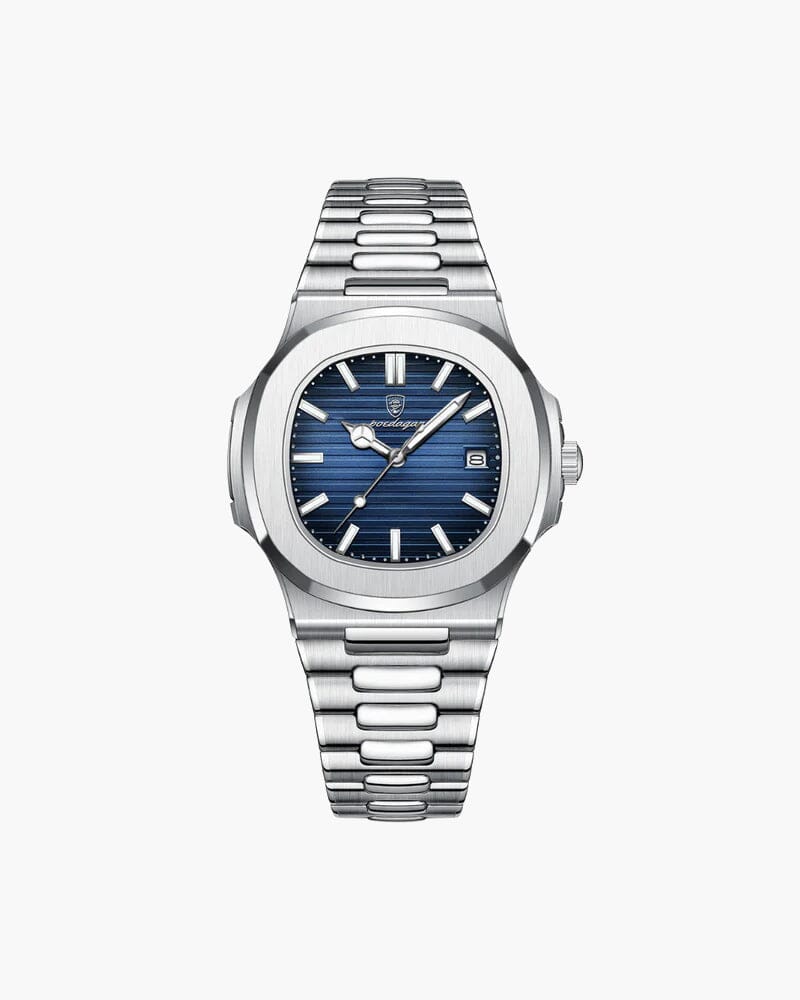 Genf Klassische Uhr (Wasserdicht) Luxvian Blau 