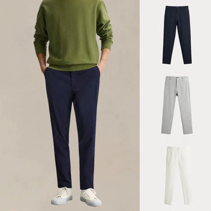 Kaufen Sie 1, erhalten Sie 3 – Chino-Set mit täglichem Rotationsschnitt Zafira MARINEBLAU • GRAU • WEISS S 