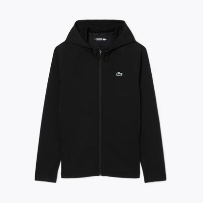 LC Breathable Sport Track Jacket Lacoste Aurev Black S 