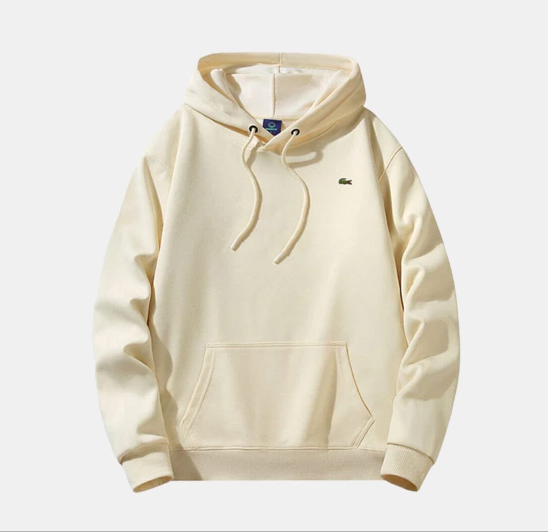 LC Classic Hoodie Lacoste Luxvian Beige S 