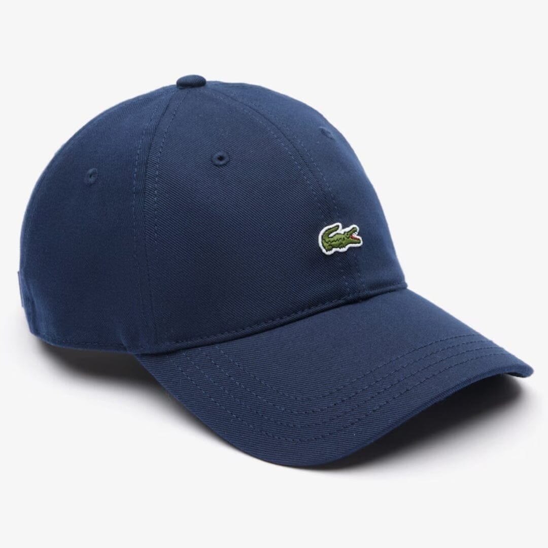 LC Cotton Twill Cap Lacoste Aurev Midnight blue 