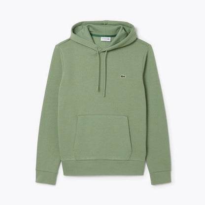 LC Fleece Hoodie Lacoste Luxvian Green S 