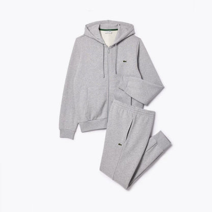 LC Hooded Tracksuit Lacoste Luxvian Grey S 