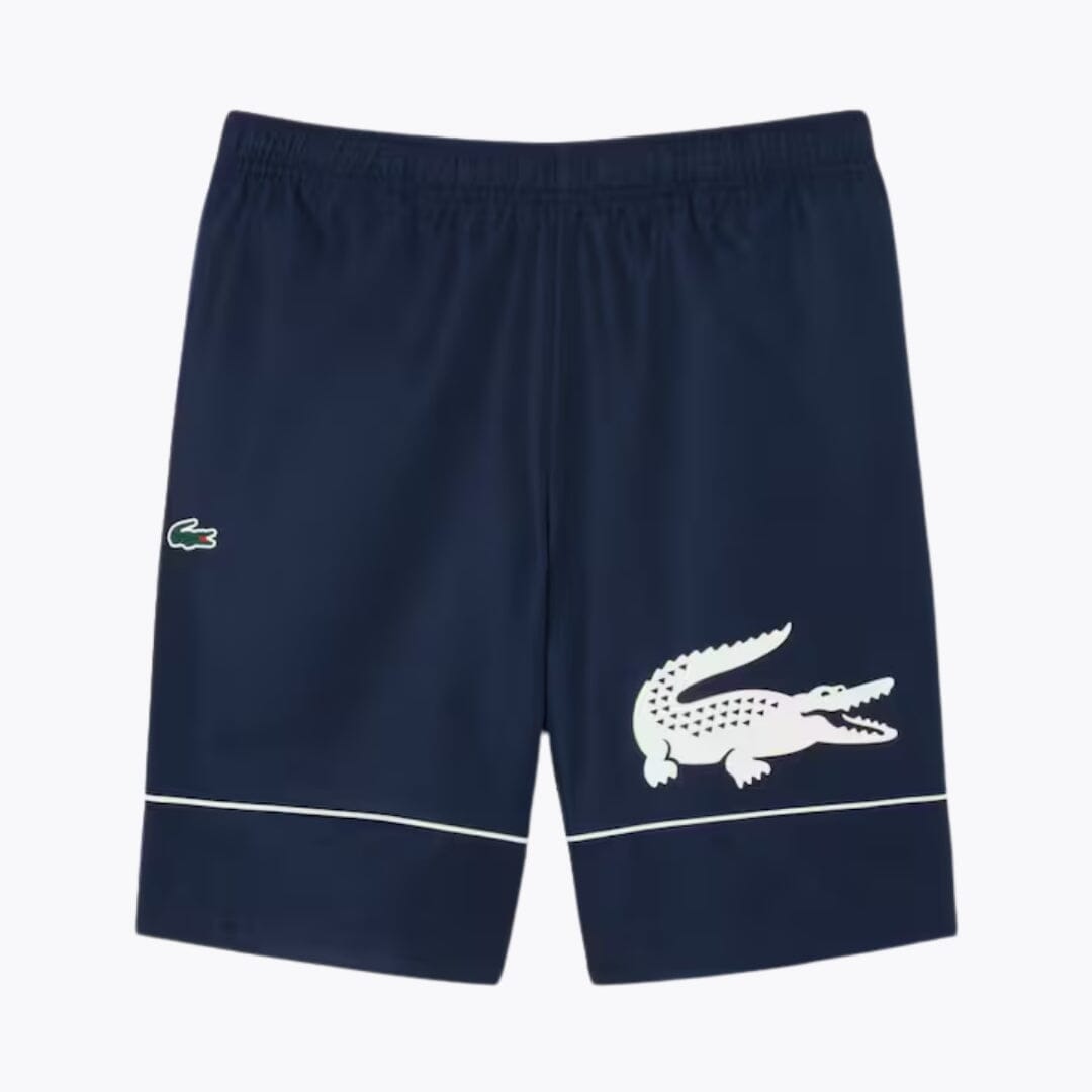LC Printed Diamond Taffeta Tennis Shorts Lacoste Luxvian Navy blue S 