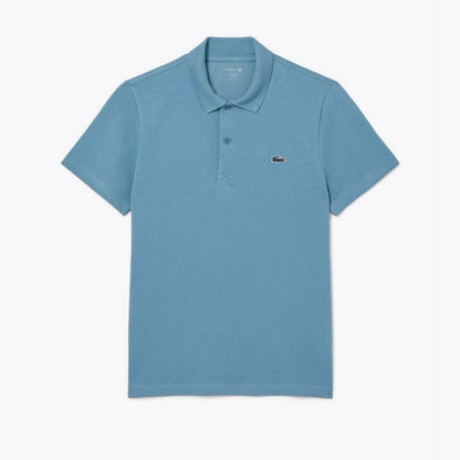 LC Regular Fit Cotton Blend Polo Shirt Lacoste Luxvian Blue S 