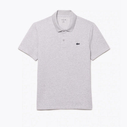 LC Regular Fit Cotton Blend Polo Shirt Lacoste Luxvian Grey S 