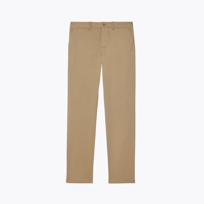 LC Slim Fit Stretch Cotton Chino Pants Lacoste Luxvian Beige S 