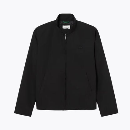 LC Water-Repellent Harrington Windbreaker Jacket Lacoste Aurev Black S 