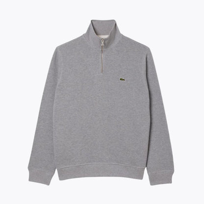 LC Zip-Up High Neck Sweatshirt Lacoste Aurev Light Heatered S 
