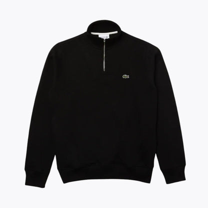LC Zip-Up High Neck Sweatshirt Lacoste Luxvian Noir S 