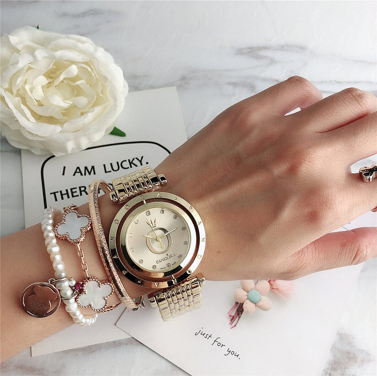 P A N D O R A Moments Glamour Pandora Luxvian 