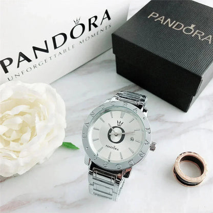 P A N D O R A Wristwatch Glamour Pandora Luxvian Silver 