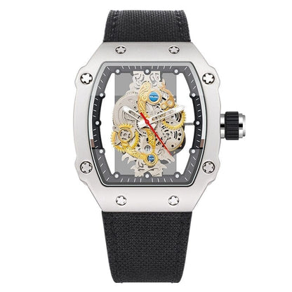 POEDAGAR Watch Skeleton Mech Poedagar Aurev 