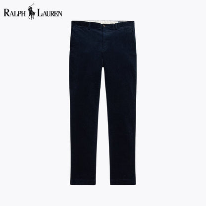 RL Andover Slim Fit Stretch Corduroy Pant Ralph Lauren Luxvian Blue Navy 28 