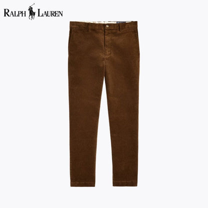 RL Andover Slim Fit Stretch Corduroy Pant Ralph Lauren Luxvian Modern Traveler Tan 28 