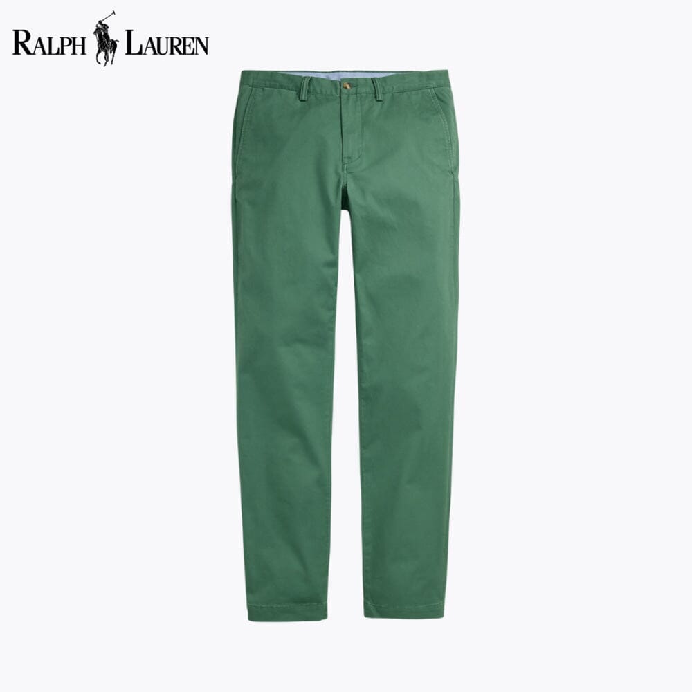 RL Bedford Washed Chino Trouser Ralph Lauren Luxvian Green 28 