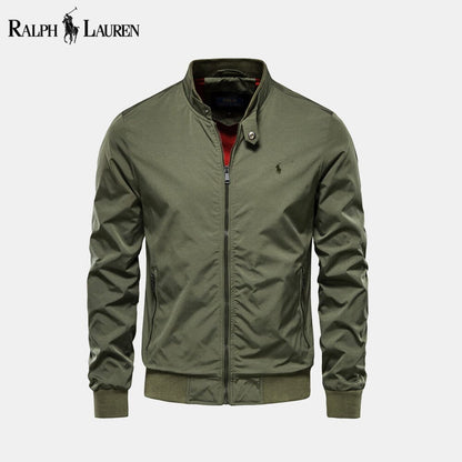 RL Bomber Classic Bomber Jacket Ralph Lauren Luxvian Khaki Green S 