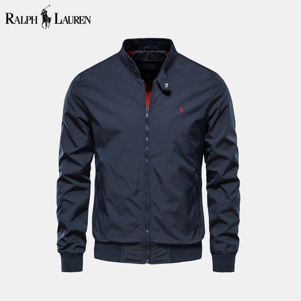RL Bomber Classic Bomber Jacket Ralph Lauren Luxvian Navy blue S 