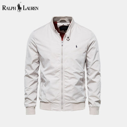 RL Bomber Classic Bomber Jacket Ralph Lauren Luxvian White S 