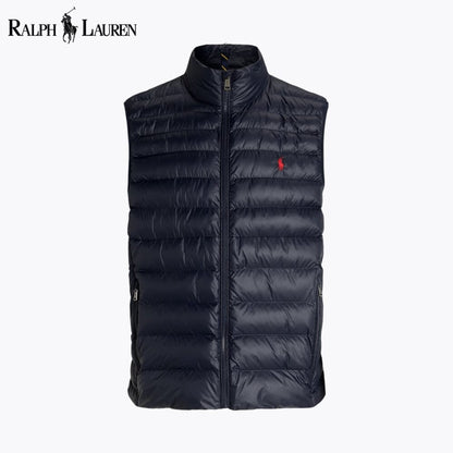 RL Colden Packable Gilet Ralph Lauren Luxvian Collection Navy S 