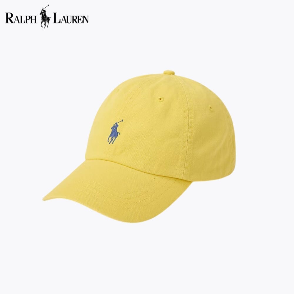 RL Cotton Chino Ball Cap Ralph Lauren Aurev Yellow 